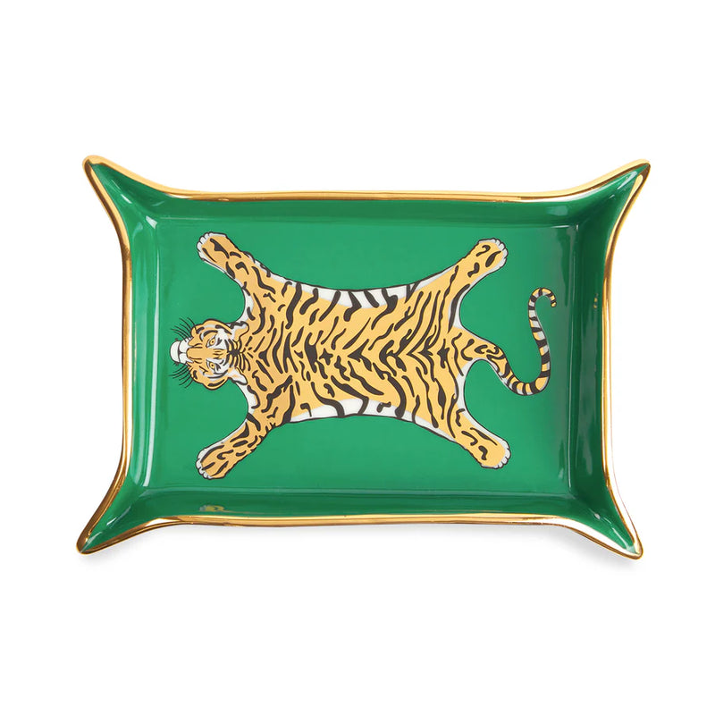 TIGER VALET TRAY GREEN