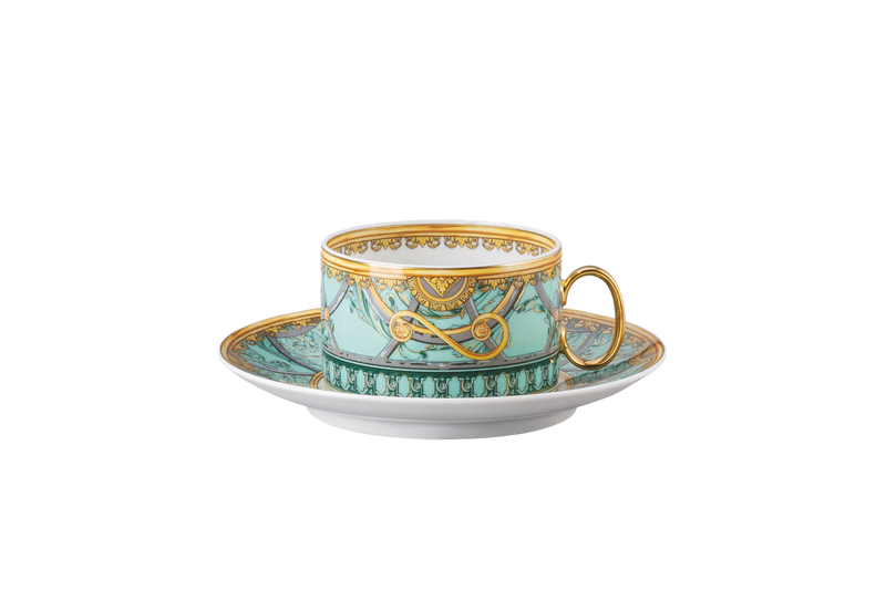 SCALA PALAZZO VERDE CUP & SAUCER LOW