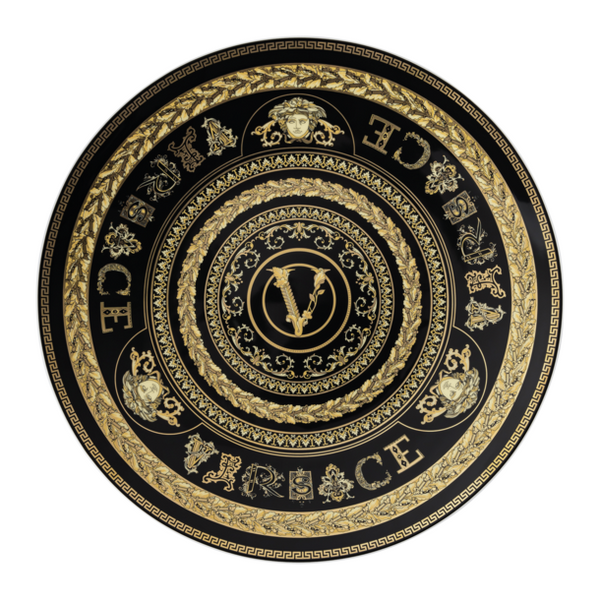 Virtus Gala Black Service Plate 33