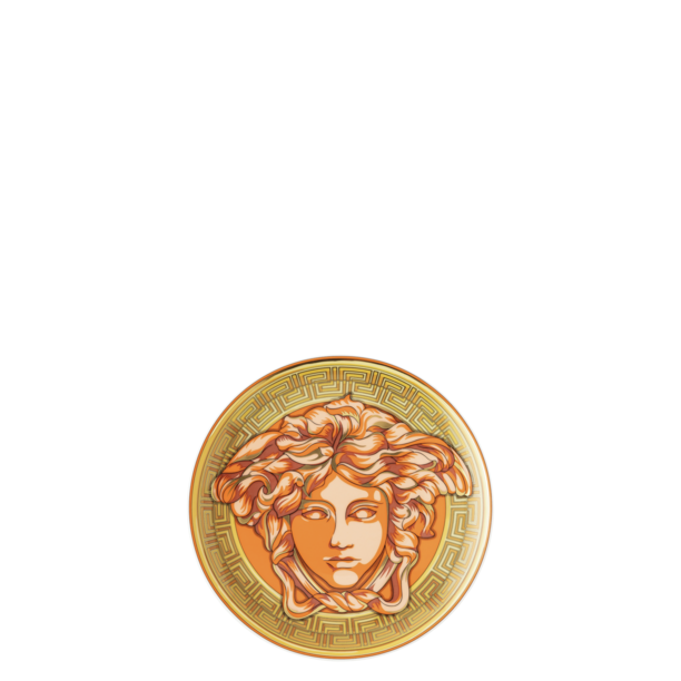Medusa Amplified - Orange Coin Bread And Butter Plate 17 cm