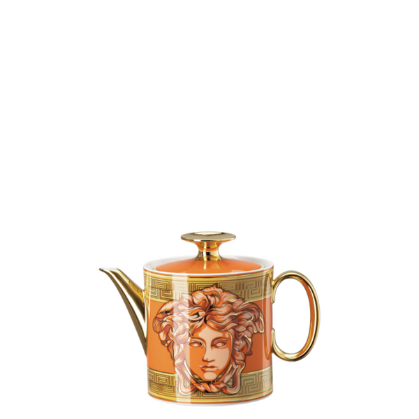Medusa Amplified - Orange Coin Tea Pot