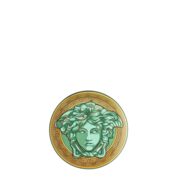 Medusa Amplified - Green Coin Bread And Butter Plate 17 cm
