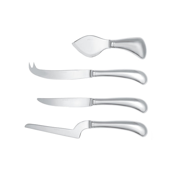 Living Cheese Knife Set 4 Pcs S/Steel