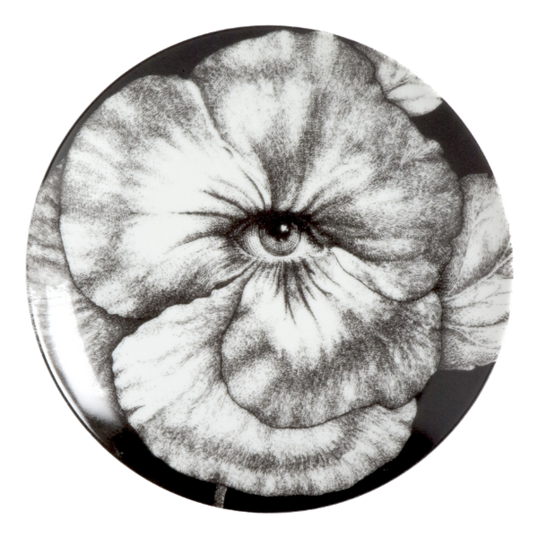 Wall Plate Tema e Variazioni n°92 black/white