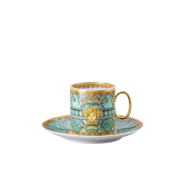 SCALA PALAZZO VERDE CUP & SAUCER TALL