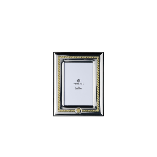 VHF6 SILVER/GOLD PICTURE FRAME 10x15