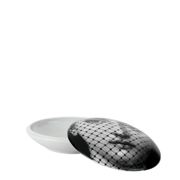 Round box Tema e Variazioni n°78 black/white