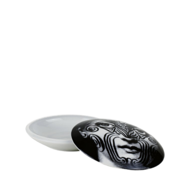 Round box Tema e Variazioni n°9 black/white