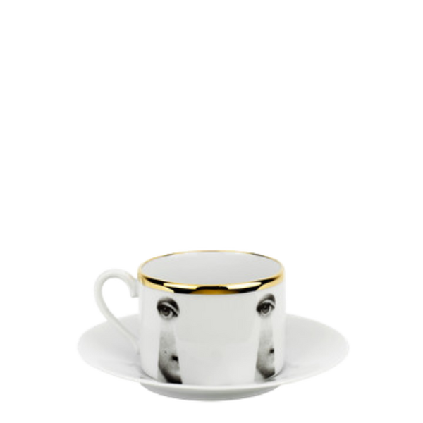 Tea cup Tema e Variazioni 2005 Serratura black/white/gold