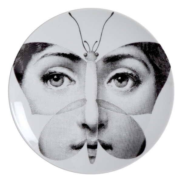 Wall Plate Tema e Variazioni n°96 black/white