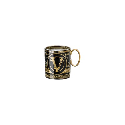 Virtus Gala Black Mug With Handle